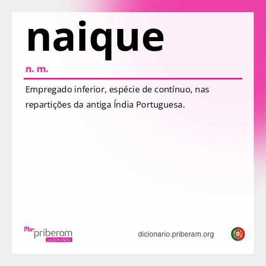 Significado de naique