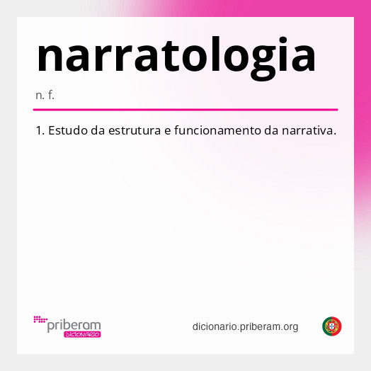 Significado de narratologia