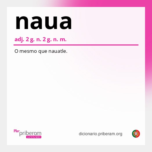Significado de naua