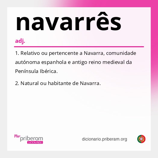 Significado de navarrês