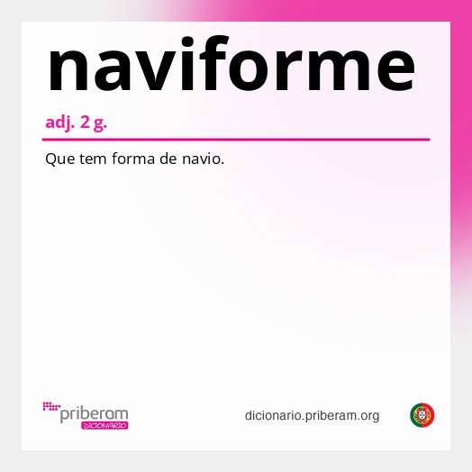 Significado de naviforme
