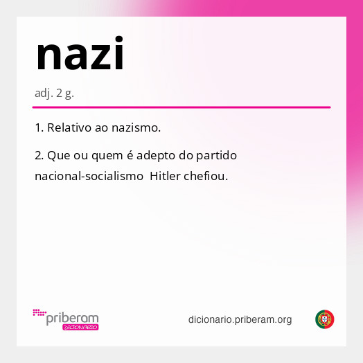 Significado de nazi