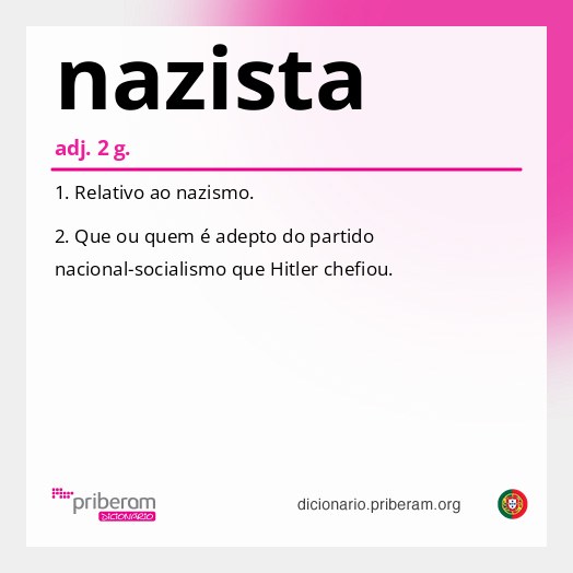 Significado de nazista