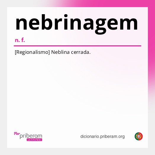 Significado de nebrinagem