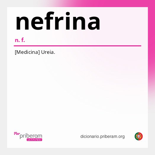 Significado de nefrina