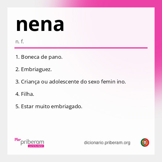 Significado de nena