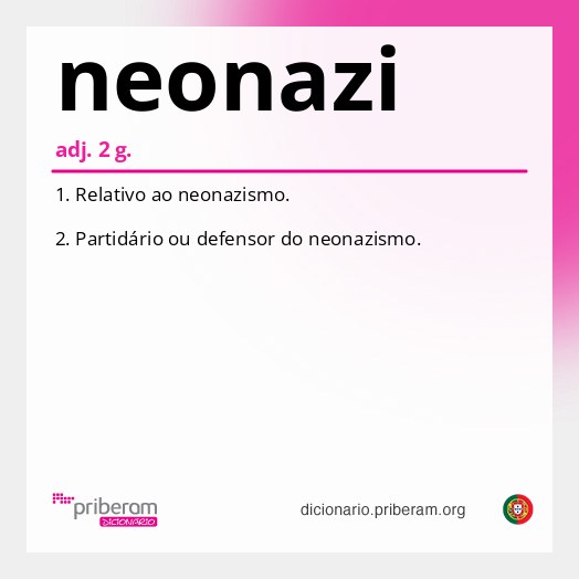 Significado de neonazi