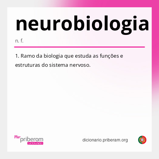 Significado de neurobiologia