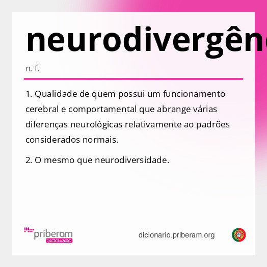 Significado de neurodivergência