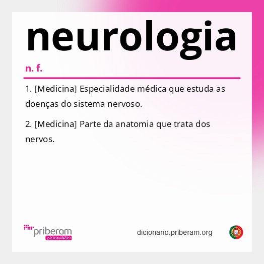 Significado de neurologia