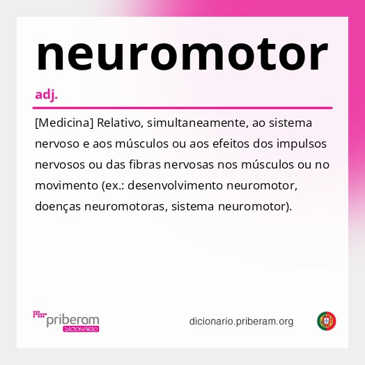 Significado de neuromotor