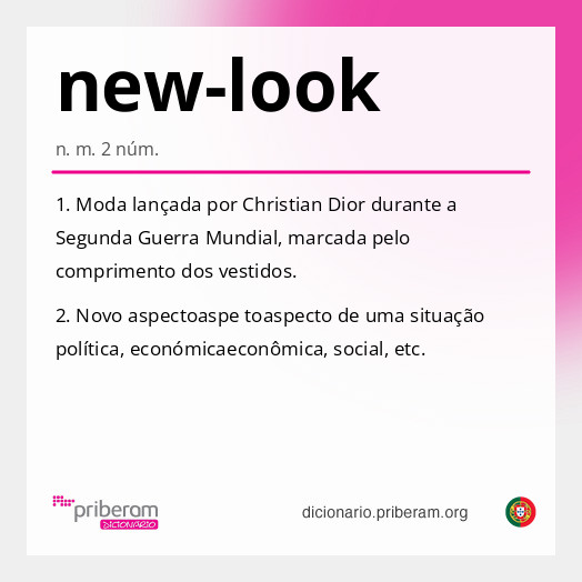 Significado de new-look