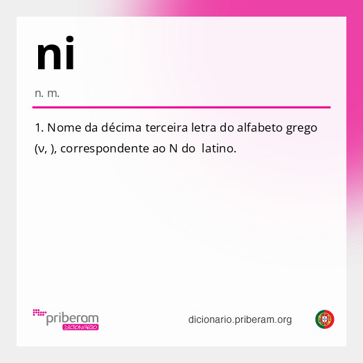 Significado de ni