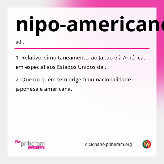 Significado de nipo-americano