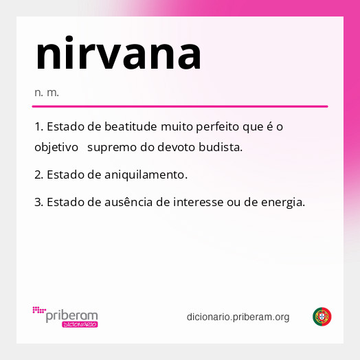 Significado de nirvana