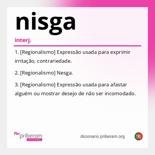 Significado de nisga