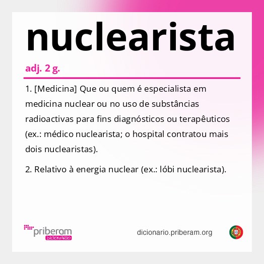 Significado de nuclearista