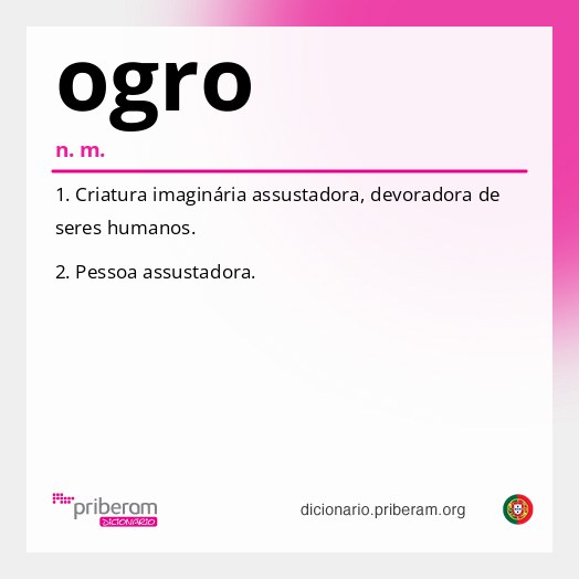 Significado de ogro
