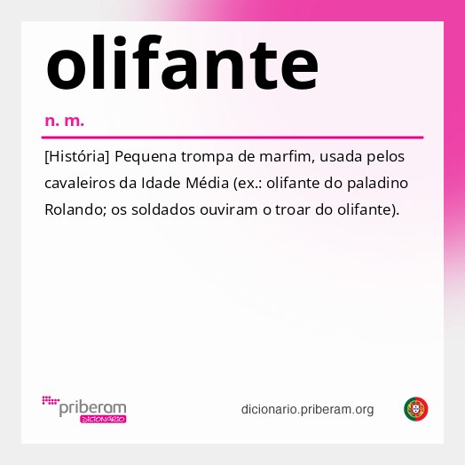 Significado de olifante
