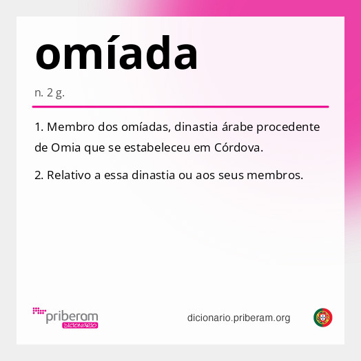 Significado de omíada