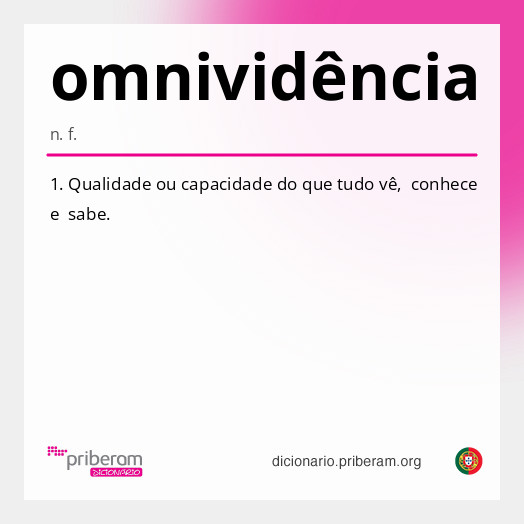 Significado de omnividência
