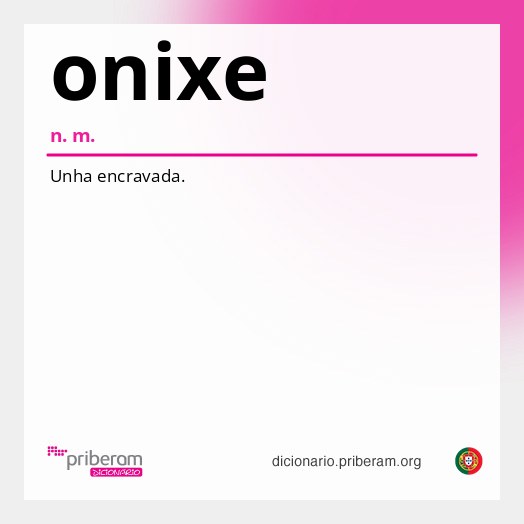Significado de onixe