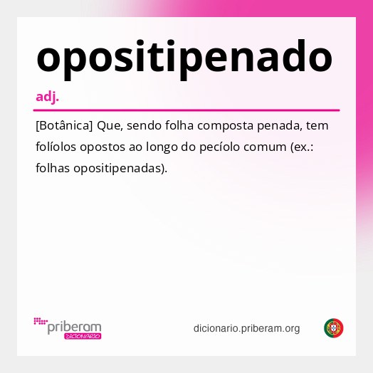 Significado de opositipenado