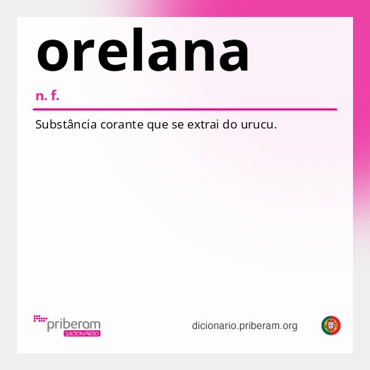 Significado de orelana