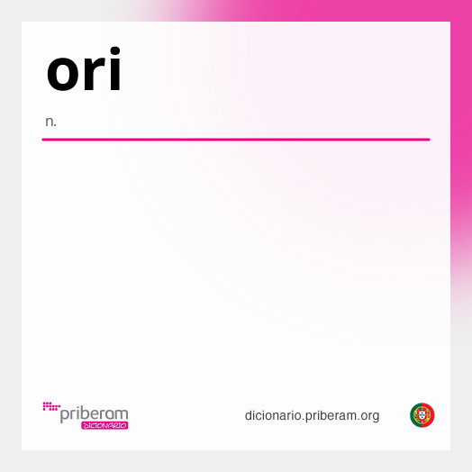 Significado de ori