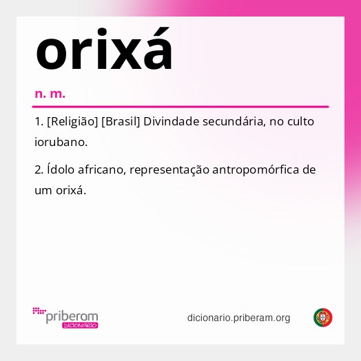 Significado de orixá