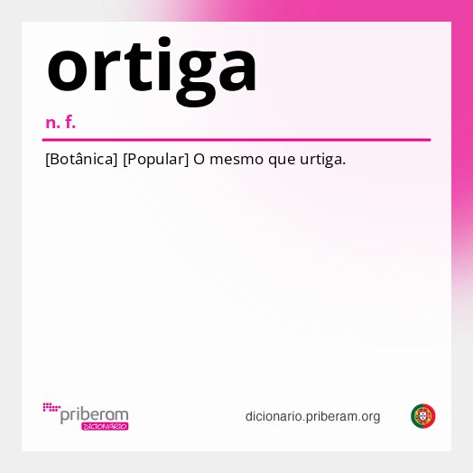 Significado de ortiga