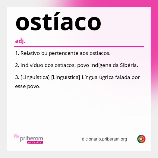 Significado de ostíaco