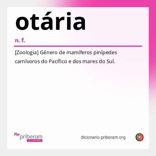Significado de otária