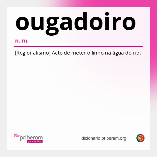 Significado de ougadoiro