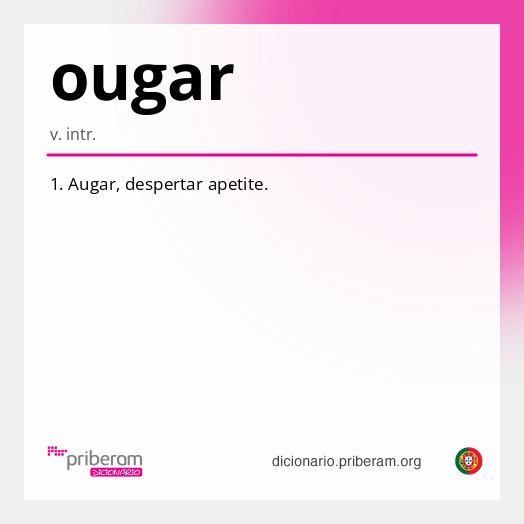 Significado de ougar