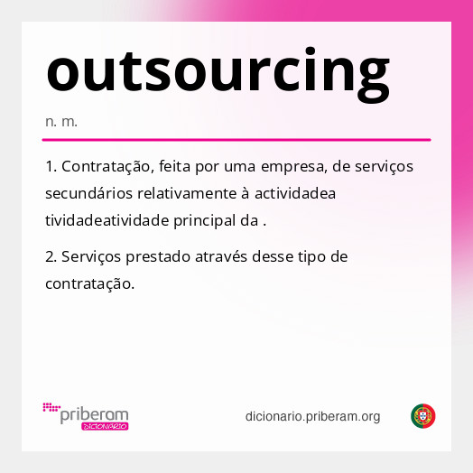 Significado de outsourcing