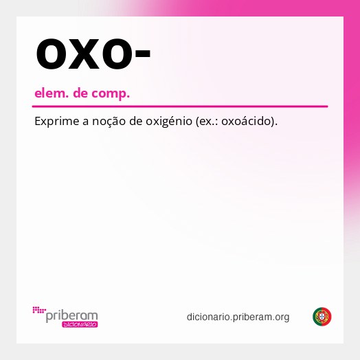 Significado de oxo-