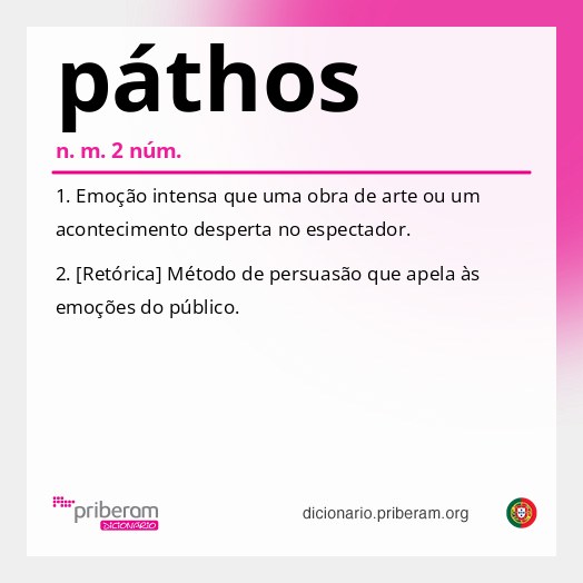 Significado de páthos