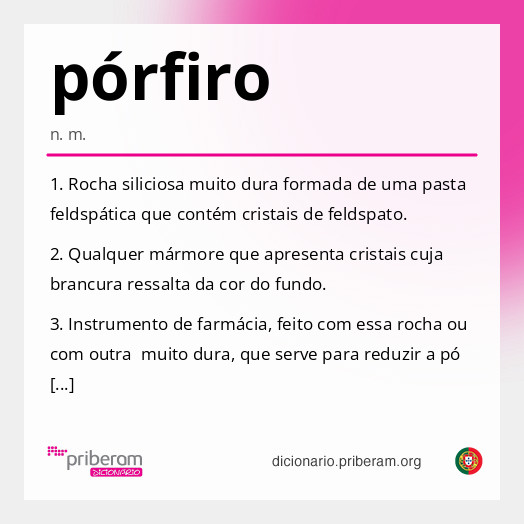 Significado de pórfiro