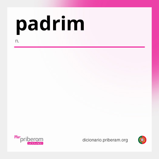 Significado de padrim