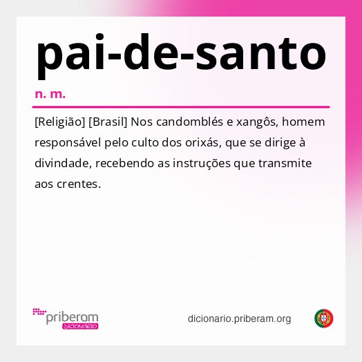 Significado de pai-de-santo