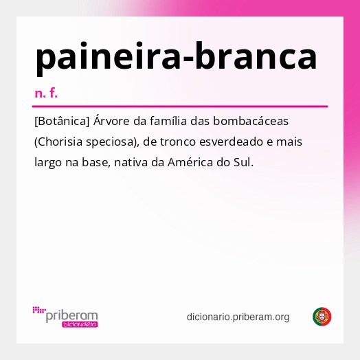 Significado de paineira-branca