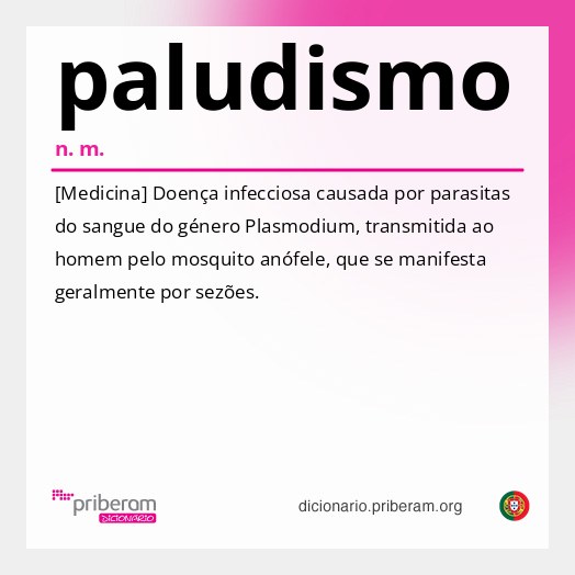 Significado de paludismo