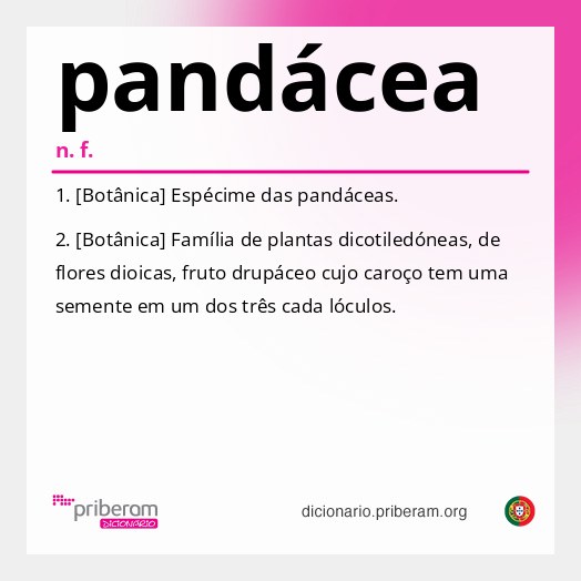 Significado de pandácea