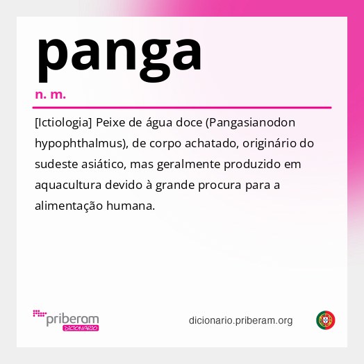 Significado de panga
