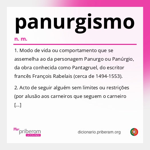 Significado de panurgismo