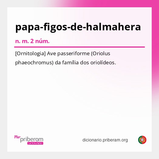 Significado de papa-figos-de-halmahera