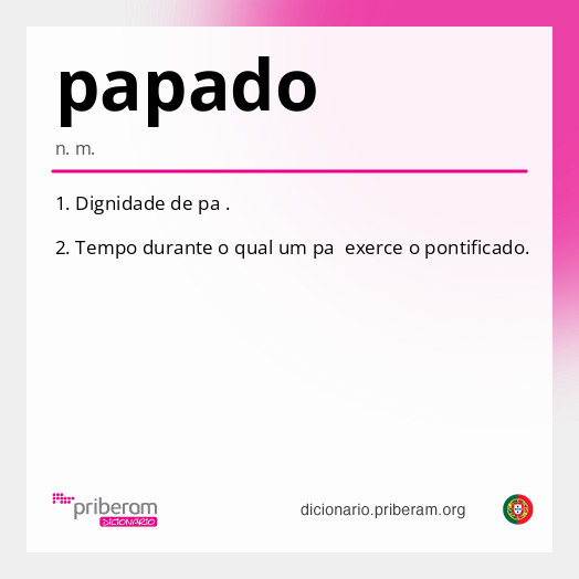 Significado de papado