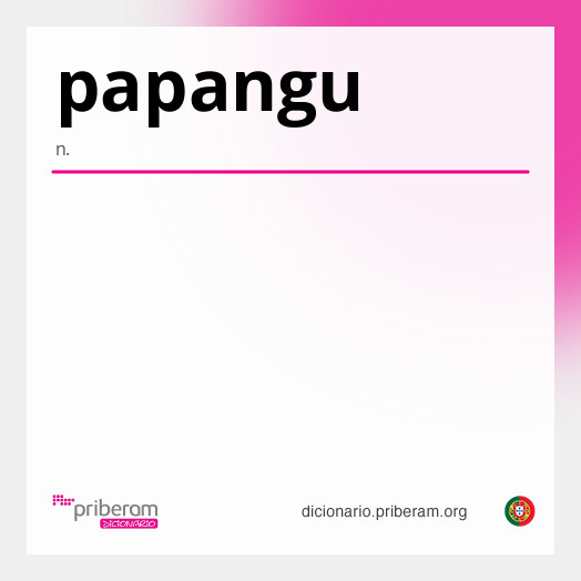 Significado de papangu