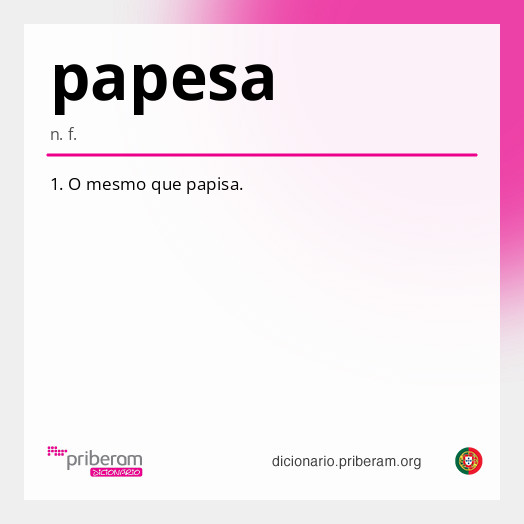 Significado de papesa